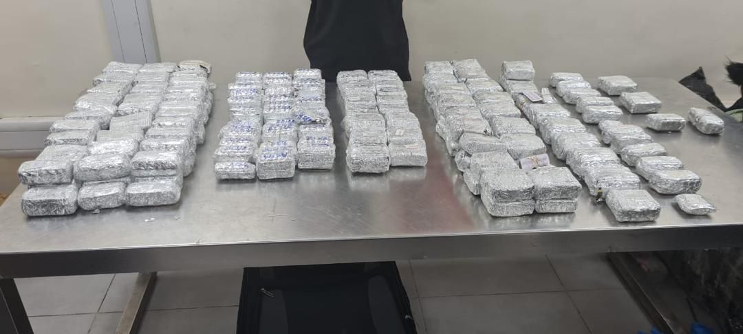 NDLEA intercepts opioids, meth in carton walls, winter jackets, cream at Lagos airport (videos/photos)